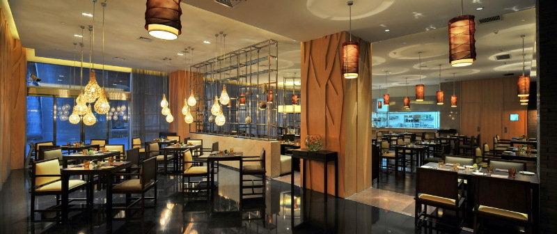 Jumeirah Himalayas Hotel Şanghay Restoran fotoğraf